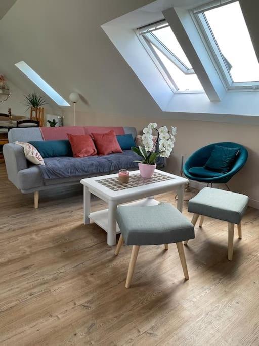 Appartement Cosy Sous Les Toits Льон-сюр-Мер Экстерьер фото